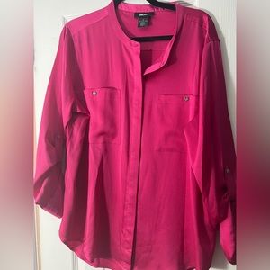 DKNY Women’s Fucsia Blouse